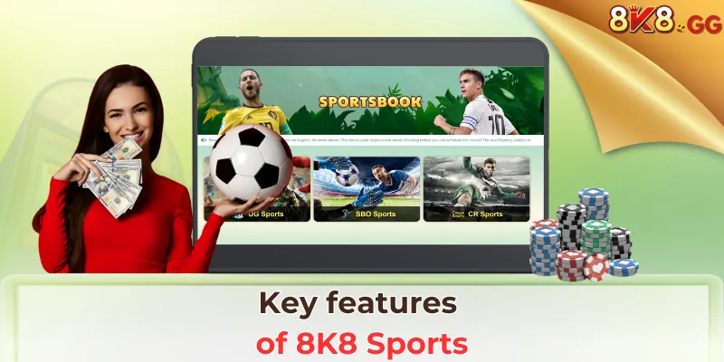 Key features of 8K8 Sports
