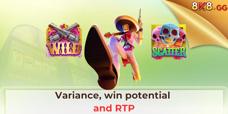 Variance, win potential and RTP