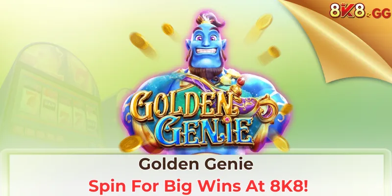 Golden Genie: Spin For Big Wins At 8K8!