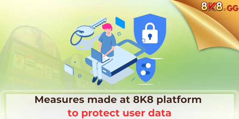 Measures made at 8K8 platform to protect user data